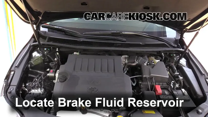 2015 Toyota Avalon XLE 3.5L V6 Brake Fluid Check Fluid Level